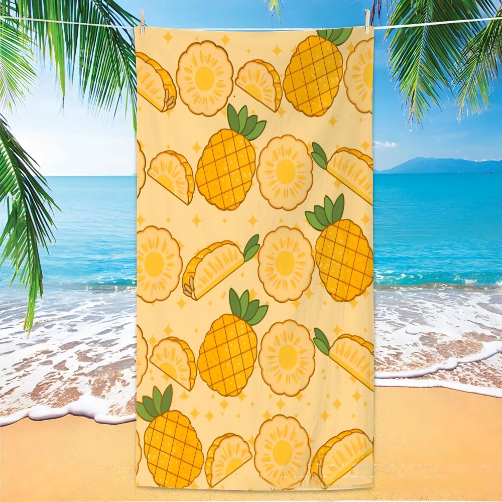 Kaktus-Print Strandtuch Westwüsten-Design Schnelltrocknendes saugfähiges Handtuch