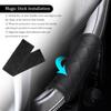 2PCS Car Door Handle Cover,Soft Interior Car Door Handle Scratch Protector with Magic Stick,Universal Cars Grab Handles Cover Cars Interior