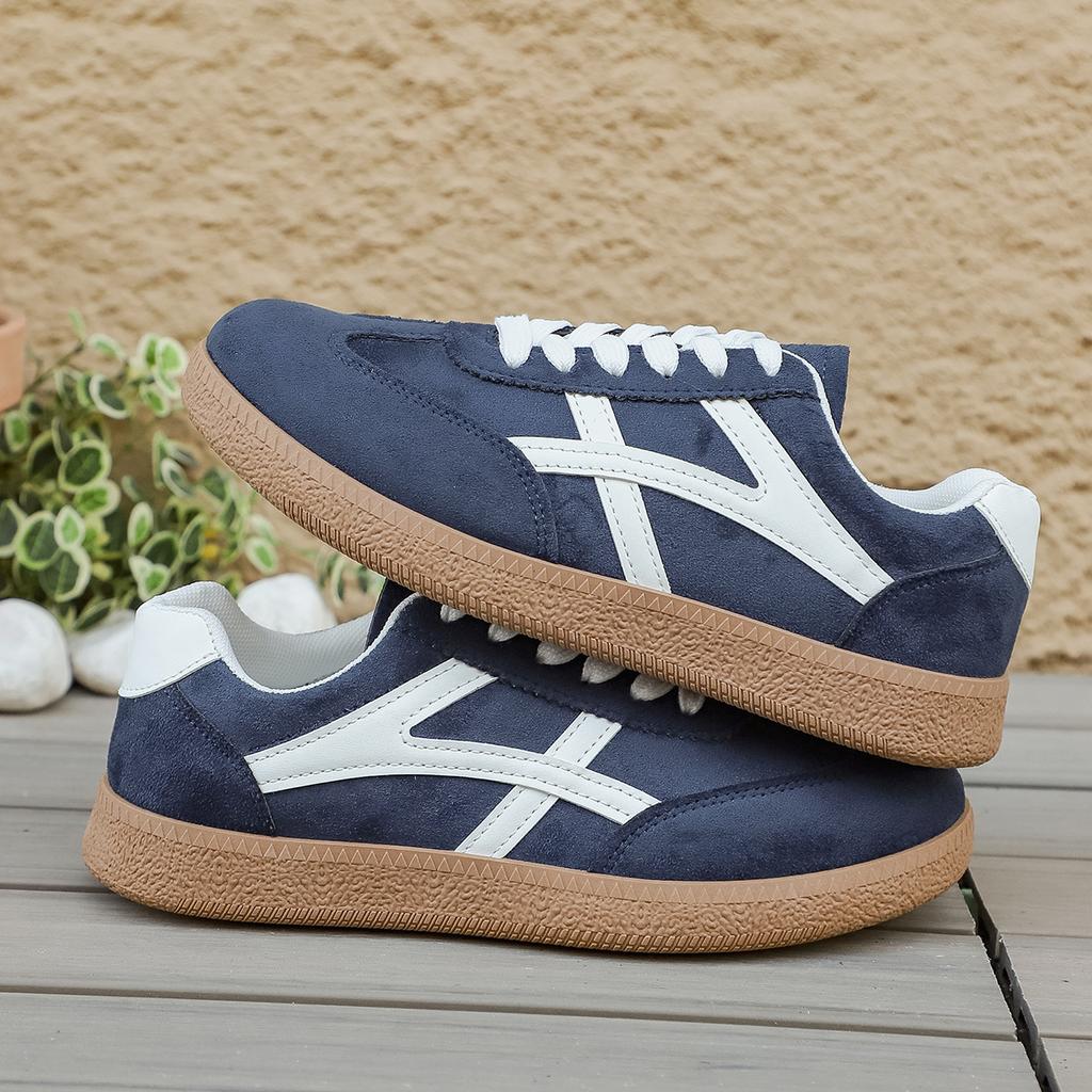 Large Size Spring and Autumn New Retro Leopard Print Women's Round Head Lace-up Large Size Casual Board Shoes