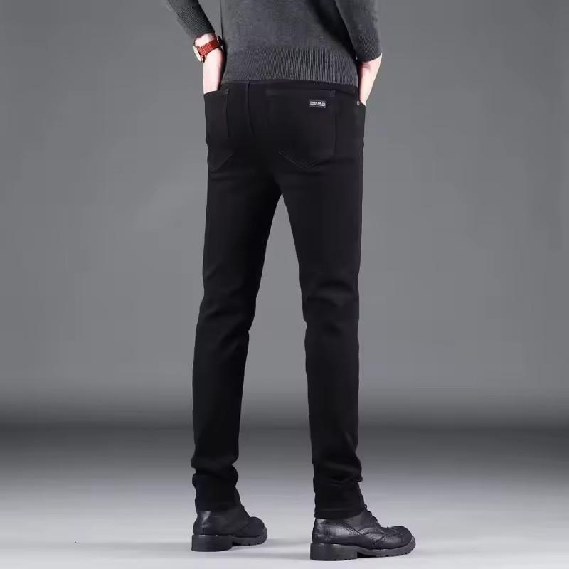 Spring Men's Casual Solid Color Straight Pants