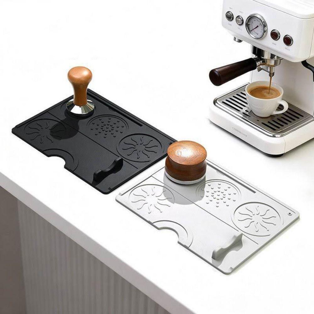 Heat Resistant Silicone Coffee Mat Non-Slip Coffee Barista Tools  Press Cushion Tool