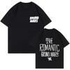 New Bruno Mars Print Vintage Tshirt The RoUnisextic Tour 2026 Graphic T Shirt Unisexs Clothing Women Fashion Summer T Shirt