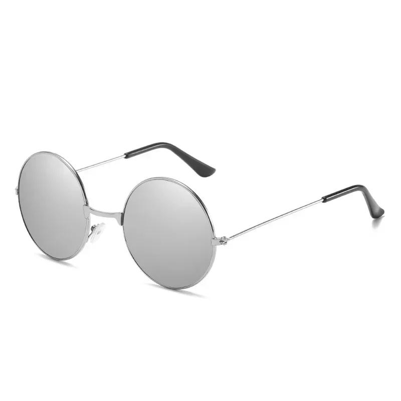Popular Fishing Leisure Round Metal Men Sunglasses Retro Vintage Sunglasses for Men Women  Fashion Eyewear Sun Glasses UV400
