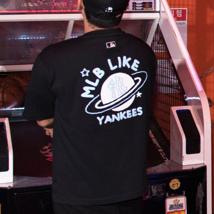 MLB New York Yankees T Shirt Unisex Black 31TSP3131-50L