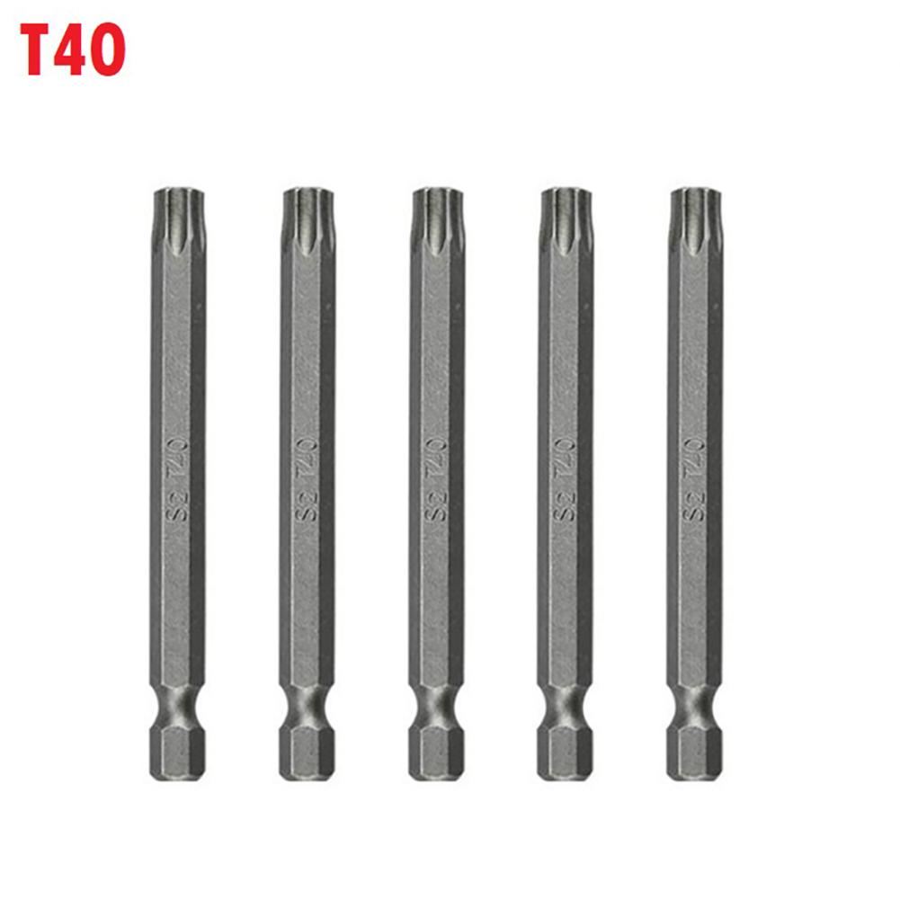 Šroubovací bity 75 mm Elektrická vrtačka z legované oceli T9