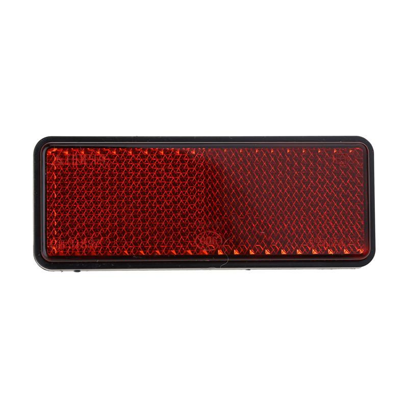 1Pc ATV Rear Reflector Motorcycle Bike Scooter Quad Red Rectangle Reflective Plate Warning Reflector