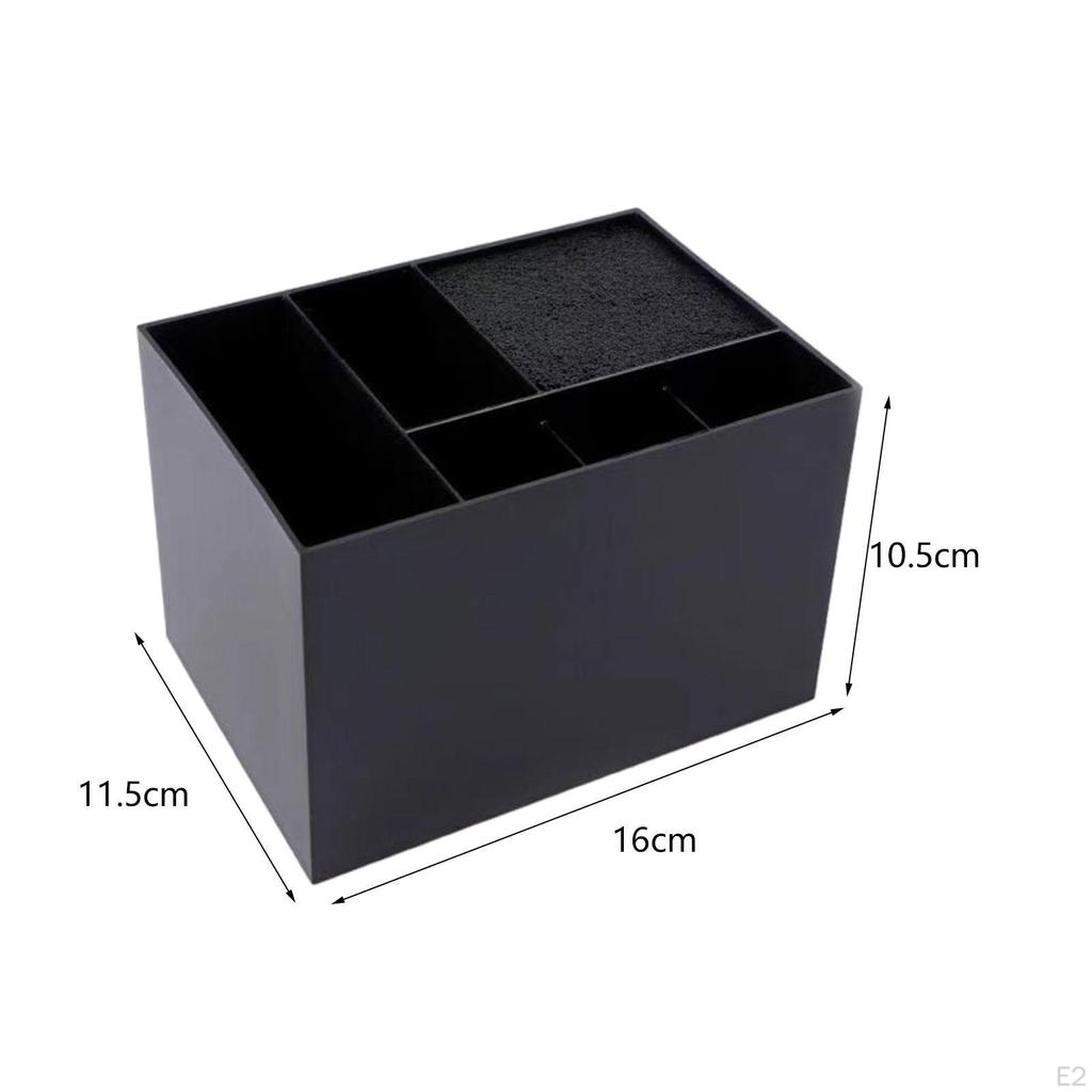Barber Scissors Container Hairdressing Storage Box Cosmetic Stand Organizer Holder for