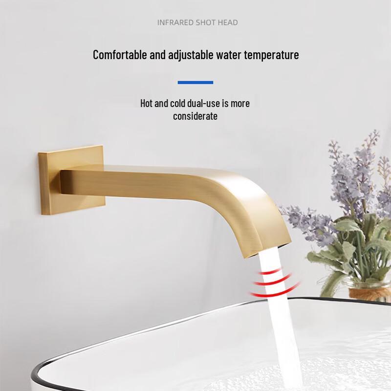 Grifo de Lavabo Automático con Sensor de Pared Yidashang