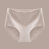 Women's Plus Size Seamless High-Waisted Cotton & Mulberry Silk Antibacterial Tummy Control Butt Lifting Underwear