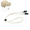 Hat Chin Strap: White Adjustable Clip Windproof Keeper - Secure Fit for Fishing Travel Outdoor Hat Accessories