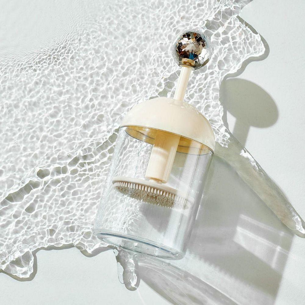 2PCS Automatic Rebound Cup Facial Cleanser Bubble Making Tool Bubble Artifact  Shower Gel Use
