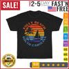 Folly Beach South Carolina Sailboat Summer Vacation Vintage T Shirt Men Women