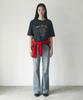 Siyajyu Sied26-1 Rose Short Sleeve T-Shirt_Charcoal