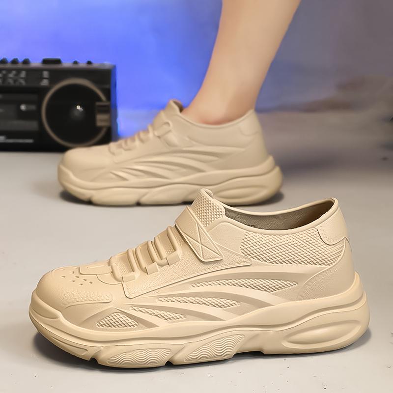 

Men s Chef Shoes Waterproof N-Slip Lightweight Soft Bottom Black Work Safety Shoes for Kitchen Office Men Summer Sandals 46 хакі