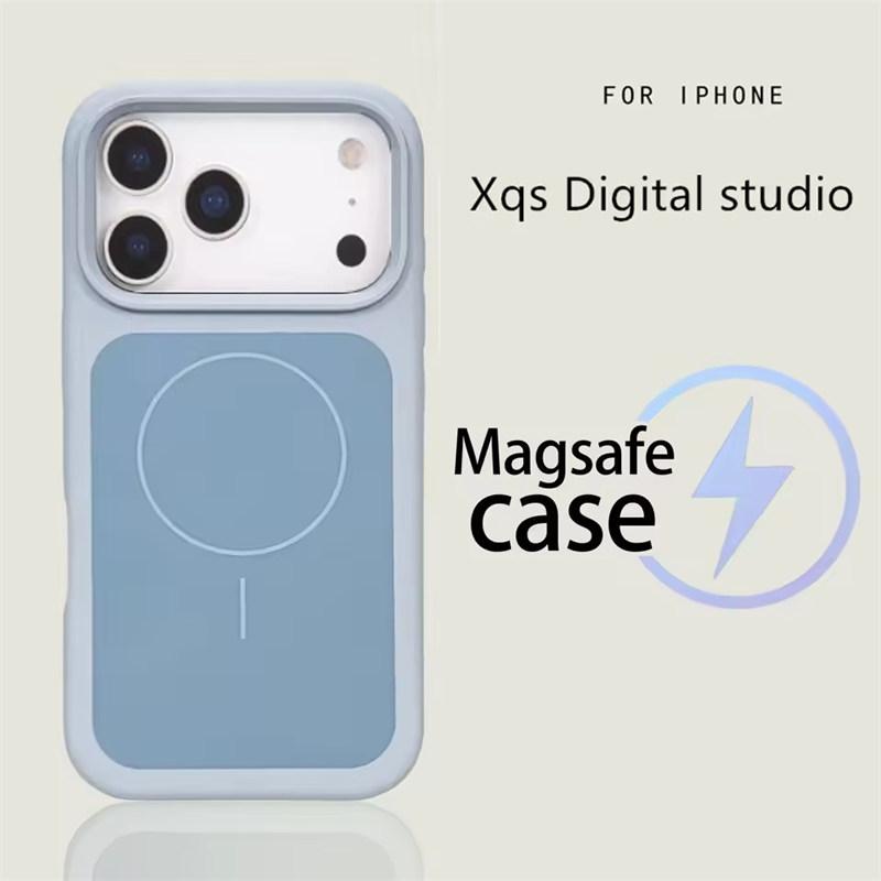 Lyxiga Macaronfärger Tvåfärgat Flytande Silikon Skyddande Fodral För iPhone 17 16 15 14 13 Pro Max Stötskyddande Skyddskåpa