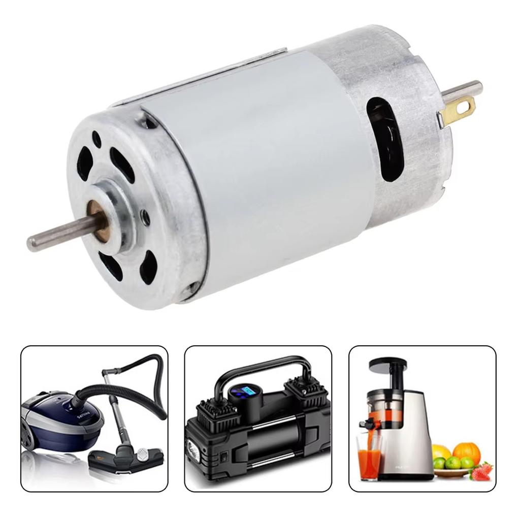 RS-550 Micro Brush Motor 12V 18000 High Speed Electric Micro Motors for Various Cordless Screwdriver Hand Drill Tool