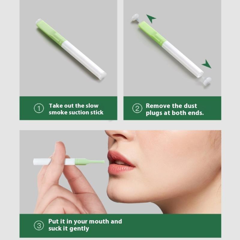 2 ks Bezkouřový vzduchový inhalátor Pomůcka pro odvykání kouření Neelektrický inhalátor Cestování autem vlakem Bezpečný a zdravý Pomůcka pro odvykání kouření