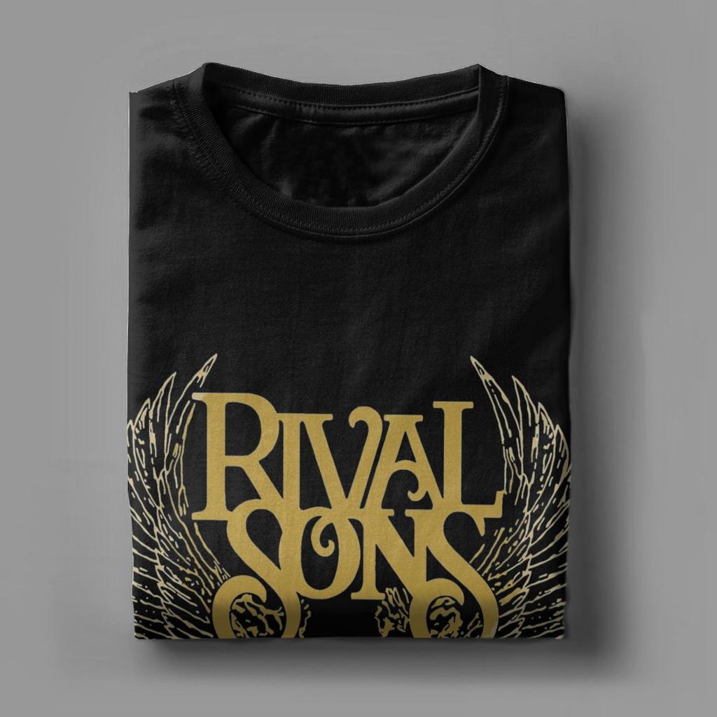 Celoroční pánské dámské rockové tričko Rival Sons s metalovou kapelou, oblečení, hudba, čistě bavlněné topy, tričko s krátkým rukávem, nové tričko