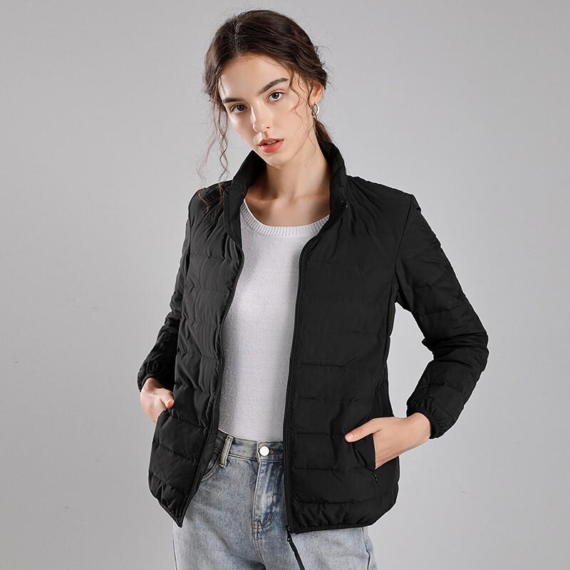 G·TENNA NB-82002 Women's Stand Collar Lightweight Down Jacket