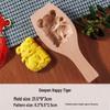 Wooden Mooncake & Pastry Mold - Solid Wood Baking Tool for Biscuits, Qingtuan, Mung Bean Cake, and Pasta.