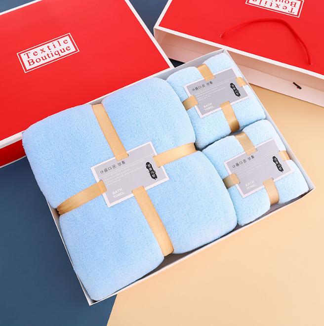 

3 шт./комплект, большие банные полотенца, коралловые бархатные банные полотенца, женские, носимые, быстросохнущие, пляжные, спа-халаты, набор банных полотенец 3PCS/Set