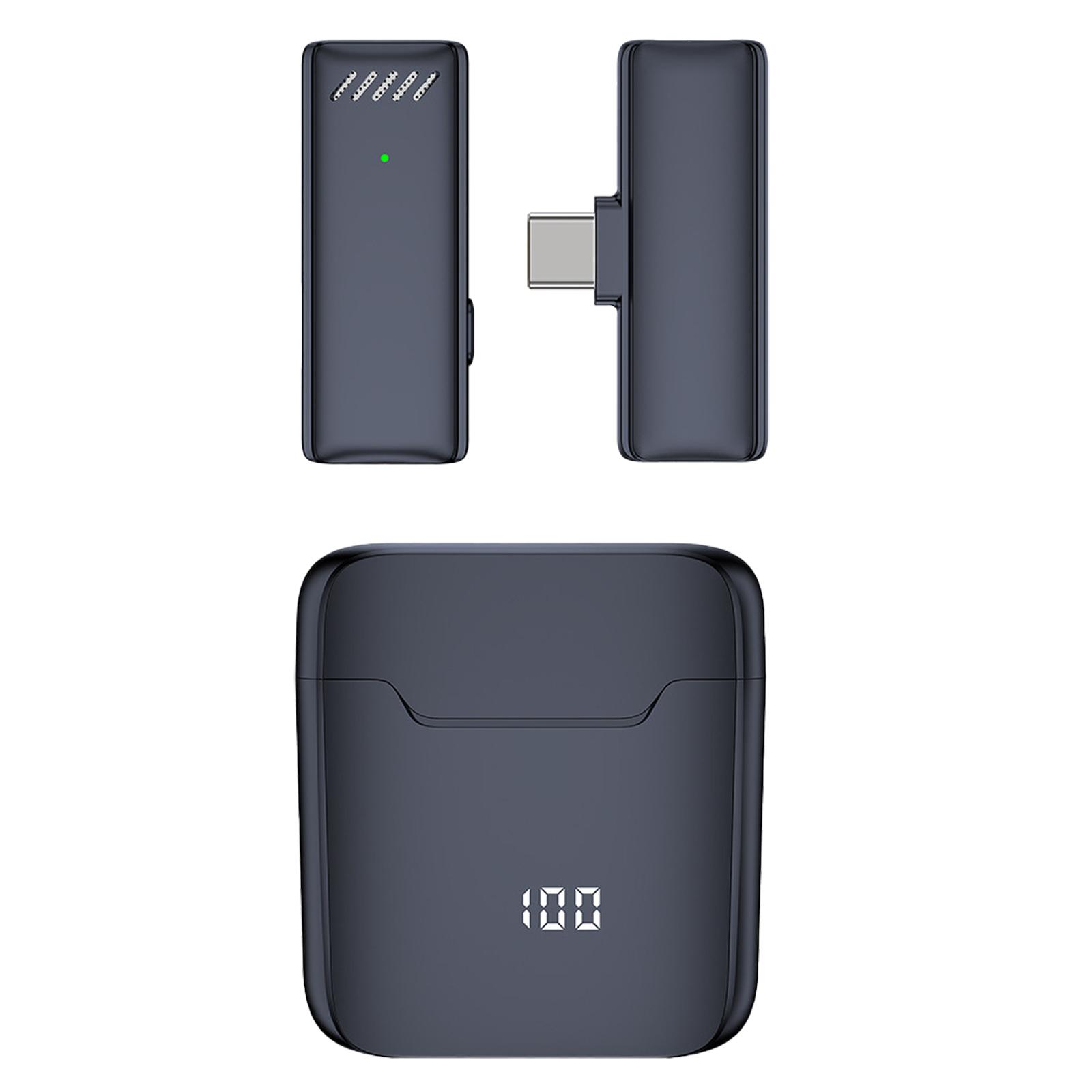 

Convenient & Professional Wireless Lavalier Lapels Microphones for Live Streaming Mic Clearly Sound Recording Accessory A