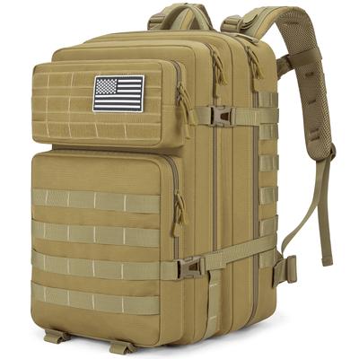 Large Capacity Travel Backpack For Men and Women With USB Charging Port, 45L Large Capacity Tactical Pack