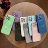 Matte Camera Lens Protective Magnetic Charge Bumper Phone Case For iPhone 17 Air 16 PM 15 14 Plus 13 12 11 Pro Max Soft TPU Silicone Shockproof Cover