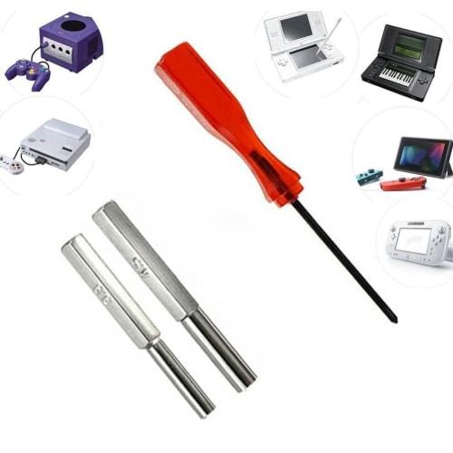 Special Screwdriver, Precision Screwdriver, Star-Shaped Screwdriver, Y-Shaped Screwdriver, Nintendo Screwdriver, Screwdriver with Line Head Bit, Line
