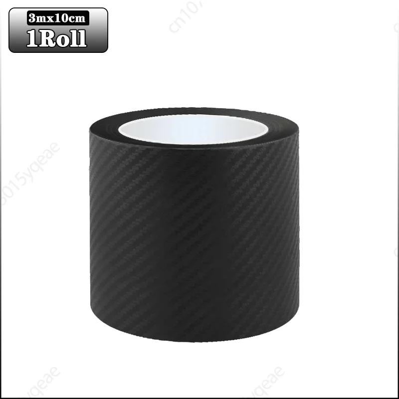 3m Auto 3D Kohlefaser Aufkleber Türschwelle Trittschutz Kofferraumstoßstange Seitenspiegel Kratzschutzband Autoaufkleber