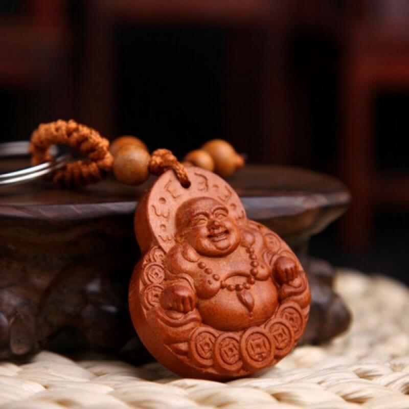Dharma Keychain, a Talisman for Warding Off Evil, Fortune, Business, and Peace