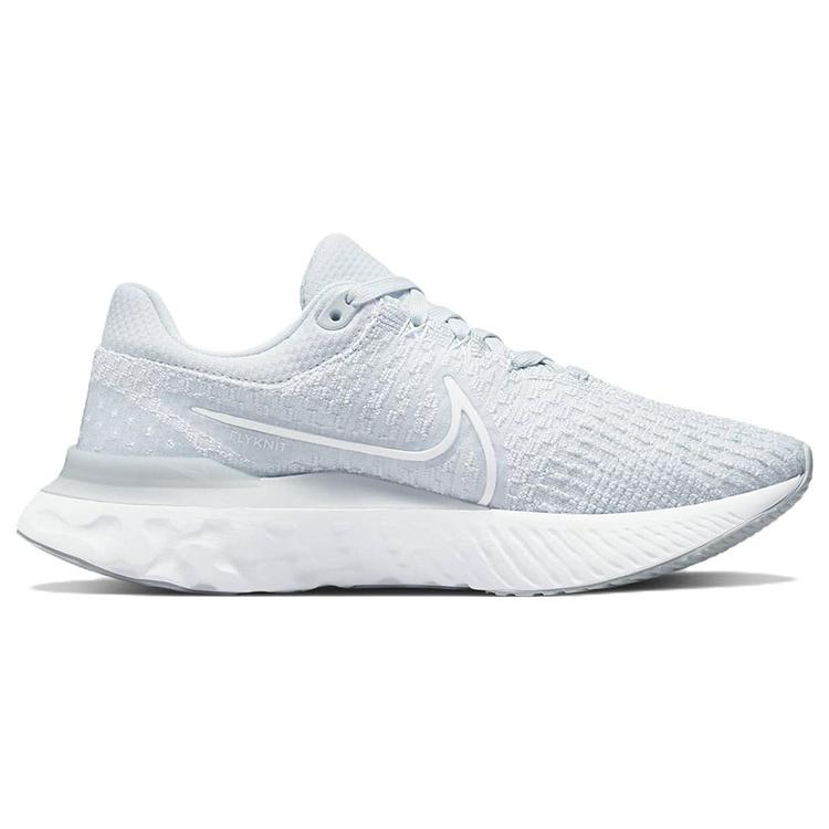 New Nike React Infinity Run Flyknit 3 'Pure Platinum' Women's DD3024-004