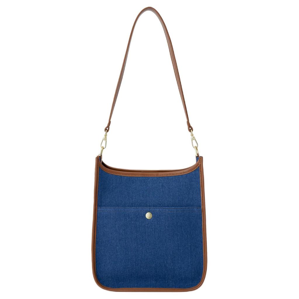 New Lee PU, Textile Mixture Shoulder Bag Women's Sky Blue LE250207M-507