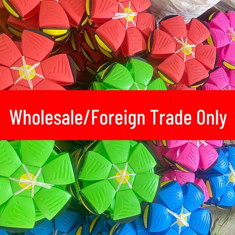 Luminous Elastic Flying Saucer Frisbee - Interactive Children's Educational Toy for Indoor/Outdoor Use