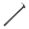 Electric Bike Suspension Seatpost Shock Absorber Aluminum Alloy Flip Design Damper Post for Electric Bicycle Black