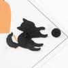 Creative Cartoon Personality Skull Cat Brooch Adorable Animal Style Pin For Everyone