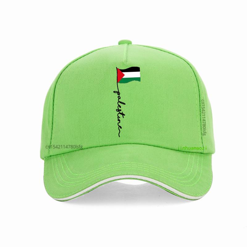 Funny Palestine Flag Palestinians hat Summer Graphic Cotton Streetwear pop Hip hop hats patriot Baseball Cap gorras