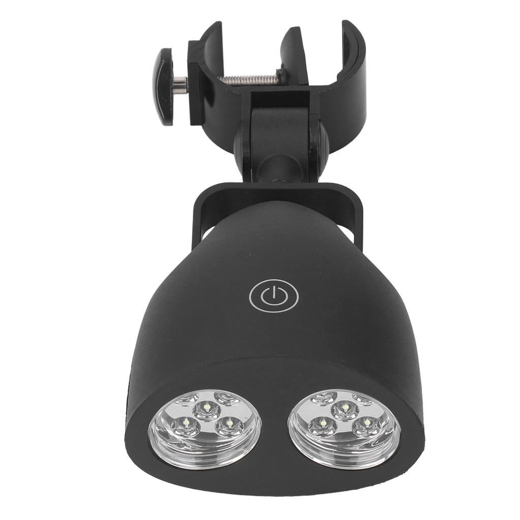 LED Work Light, 100LM 360 Degree Rotating Clips 3 Brightness Adjustment Grill Clamp Lamp with 10 Super Bright LEDs, for Outdoor Barbecue Camping Wor
