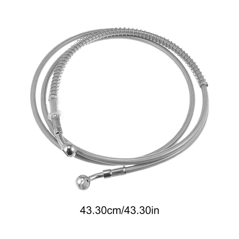 Conducte de frână hidraulice pentru motociclete 110 cm Furtun de ambreiaj Furtun din inox Furtun de frână de schimb Conductă de ambreiaj Accesorii pentru motociclete
