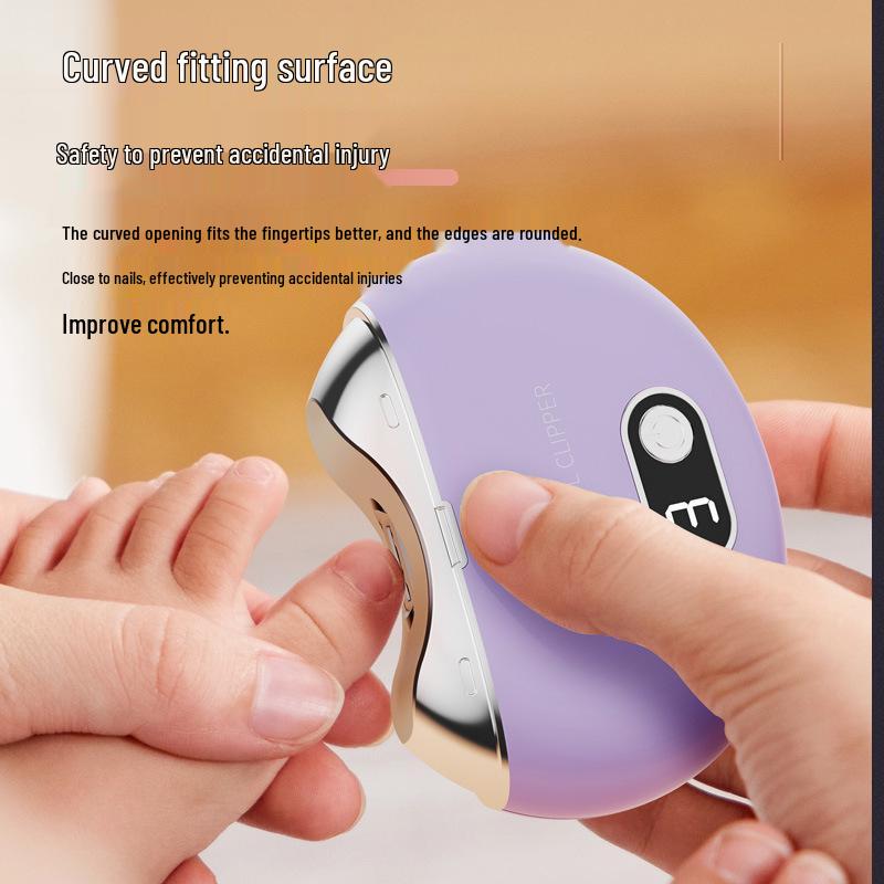 Normanjia Electric Nail Clipper with UV Disinfection for All Ages - Grinder and Manicure Tool