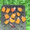 12PCS Cartoon Monster chainsaw creature Shoe Charm  PVC Decor Buckle Sandal Detachable Waterproof To Xmas Gift