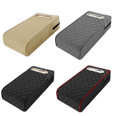 Cuscino per bracciolo auto Cuscino per bracciolo console centrale Con portatovaglioli 2 in 1 Rialzi per bracciolo Accessori interni auto