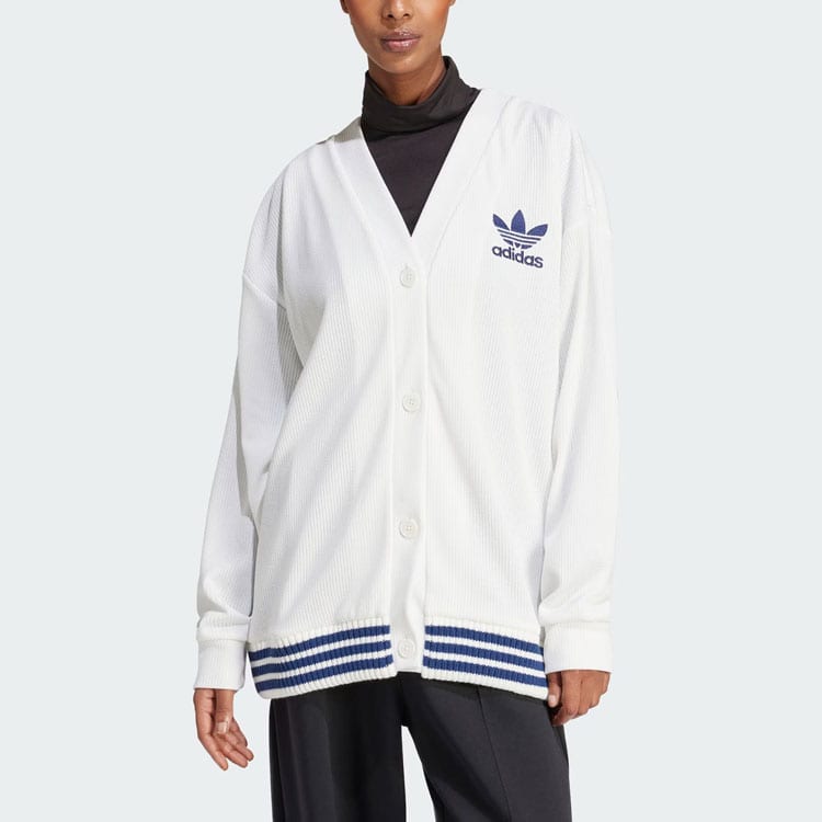 adidas Originals Cardigan Knitwear Women's Jade White IT9829