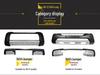 Compatible Front & Rear Bumper Guard Kit for 2009-2013 Toyota RAV4