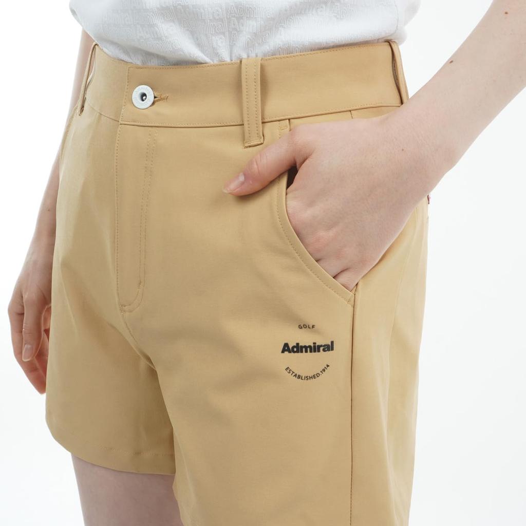 Golf Shorts Admiral GOLF 4WAY Twill Shorts ADLA511 Beige [Admiral Golf] Women's