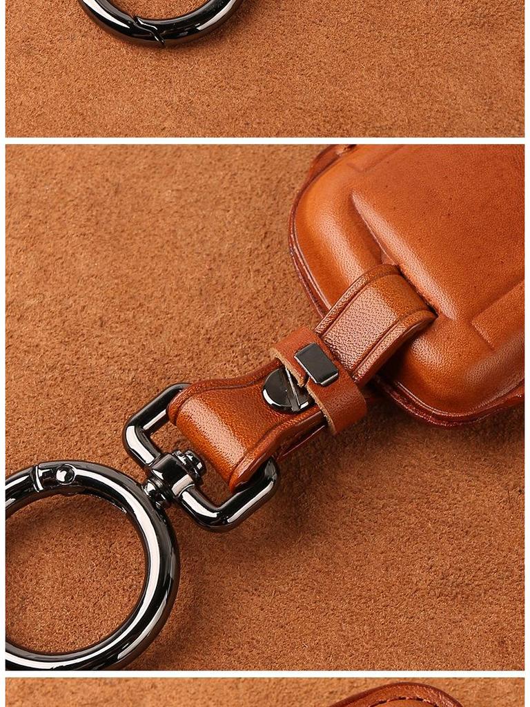 Genuine Leather Key Case for BMW 5 & 7 Series - Blade Key Compatible