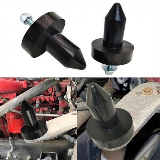 2PCS Hood Pin Bushings Kit For Kenworth T2000 T600A T800 W900 924-5410 K179-528