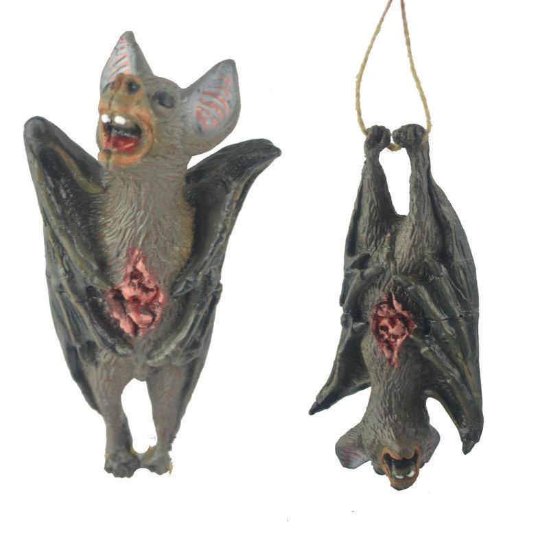 Halloween Horror Hanging Prop Fake Dead Mouse Bat Bloody Hand Feet Halloween Party Decoration Haunted House Decor Prop Ornament