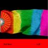 Multicolors Belly Dancing Fan Gradient Color Square Dancing Practice Dancer Tool  Dance Accessories