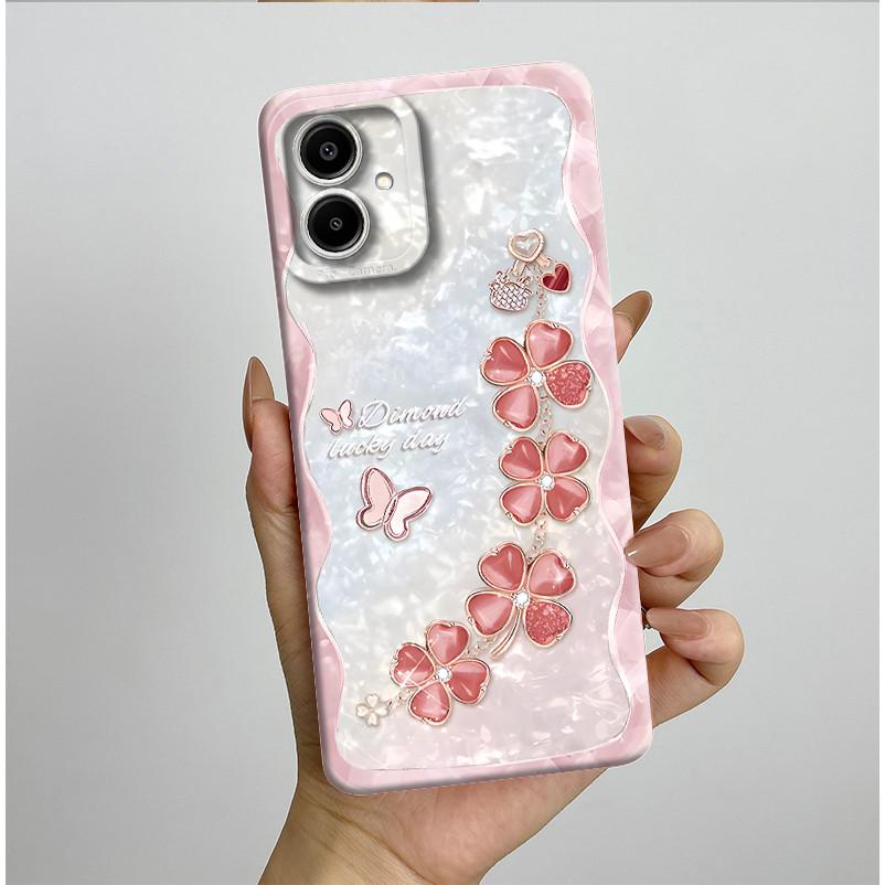 For Samsung Galaxy A07 4G Phone Case Fashion Aesthetic Style Soft Liquid Silicone Shockproof Back Mobile Cover Anti Slip Fundas